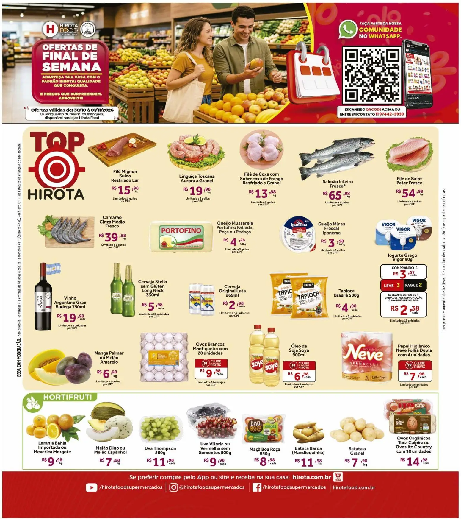 Hirota Food Folheto - válido de 30/10/2026 | Página: 1