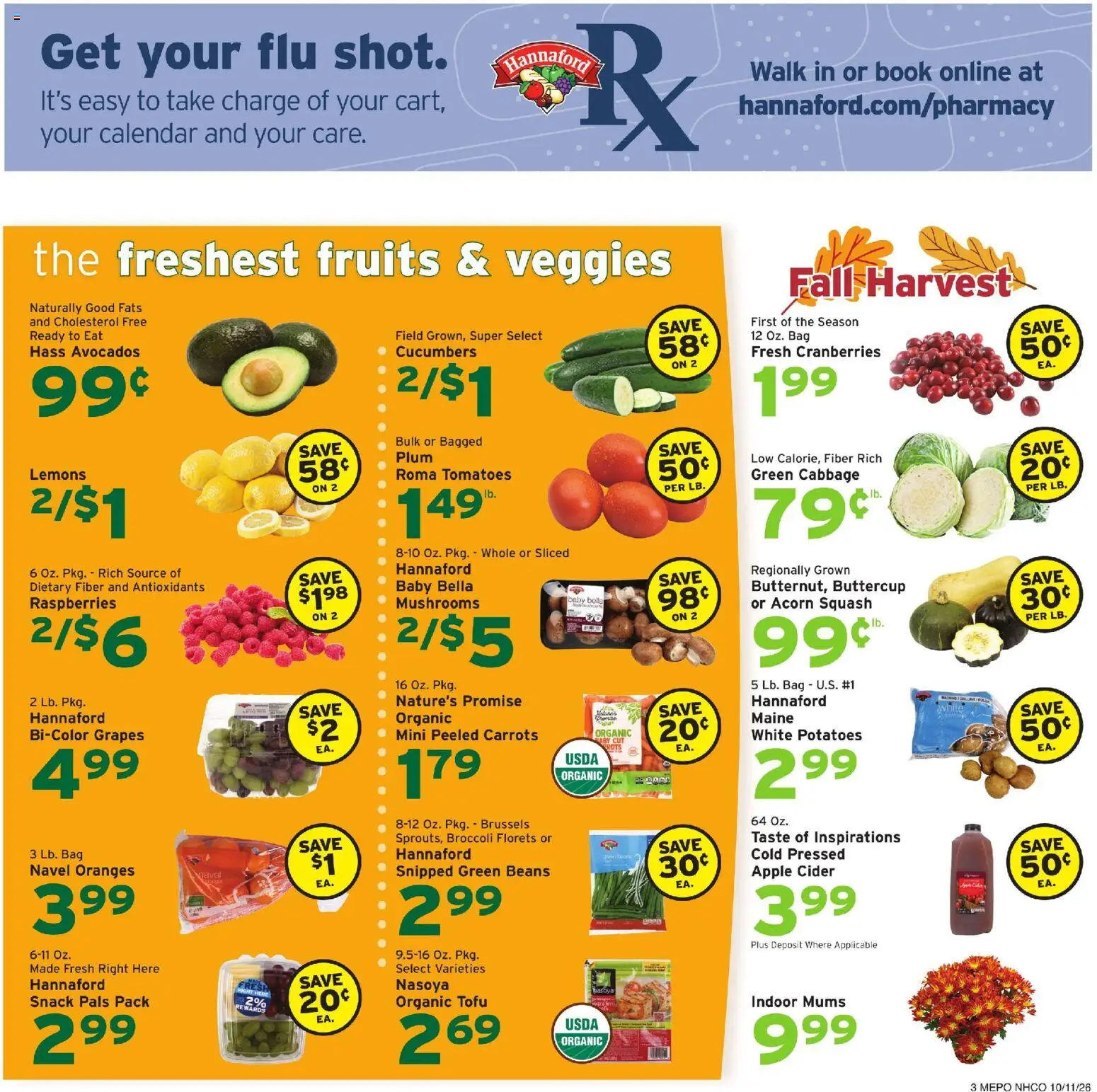 Hannaford Weekly Ad - valid from 10/11/2026 | Page: 3
