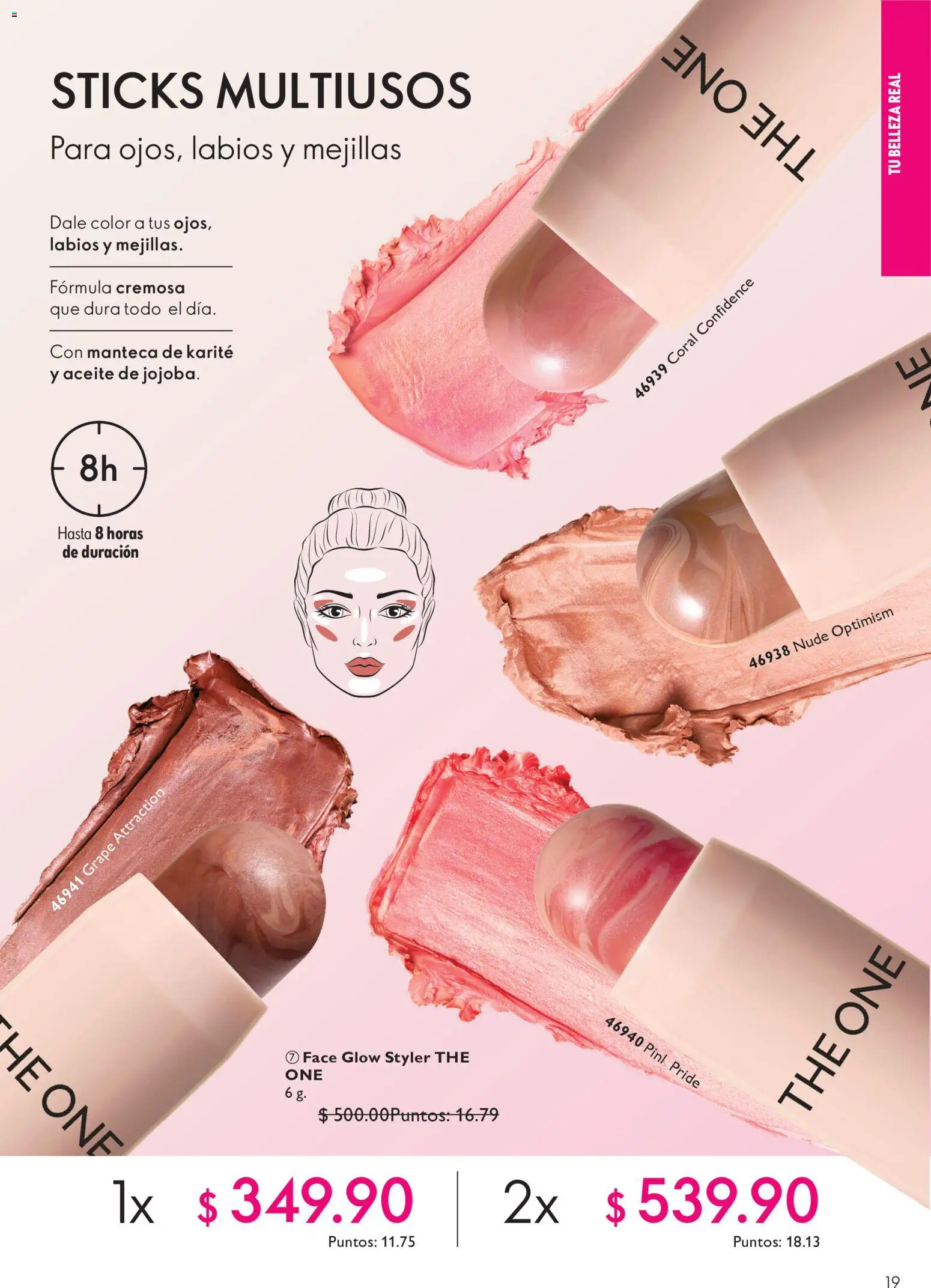 Nuevas ofertas de Oriflame válidas en toda la República Mexicana desde el 03/10/2026. ¡Encuentra las mejores ofertas en Oriflame campaña 14 2026! | Página: 19