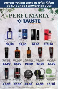 Tauste ofertas Perfumaria - Pré-Visualização do folheto da loja Tauste, válido de 07/09/2026