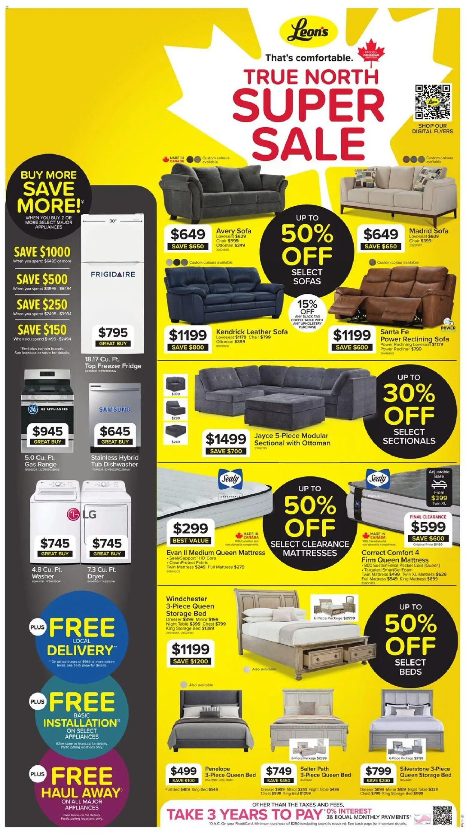Leon's flyer valid from Oct 8, 2026 | Page: 1