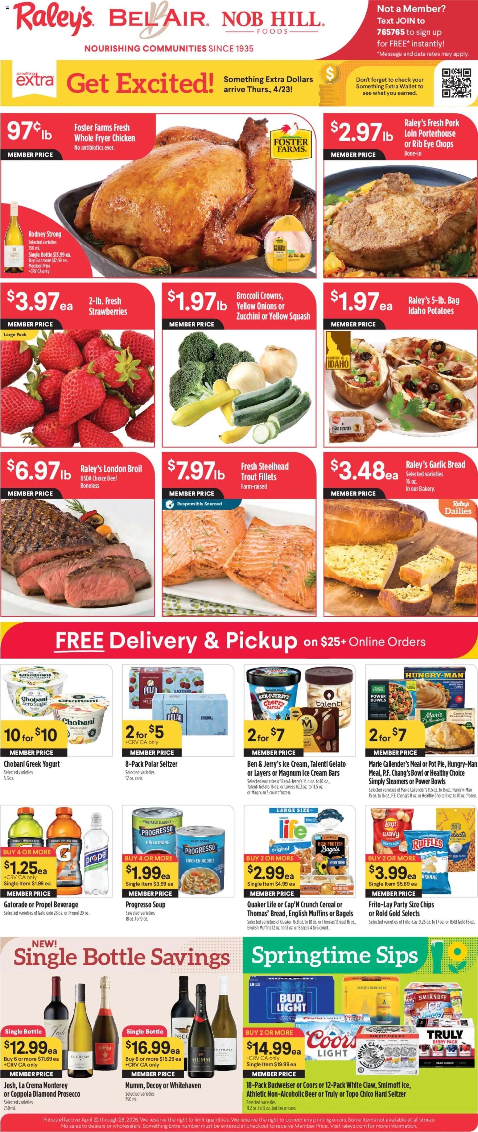 Raley's Weekly Ad | 04/22 - 04/28 2026 | Sale