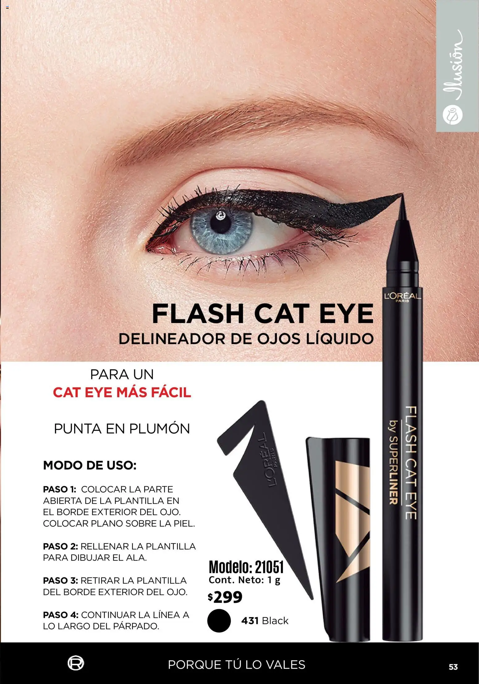Nuevas ofertas de Ilusión válidas en toda la República Mexicana desde el 01/09/2026. ¡Encuentra las mejores ofertas en Ilusión catálogo Marcas Amigas! | Página: 55 | Productos: Delineador de ojos, Delineador, Sobre