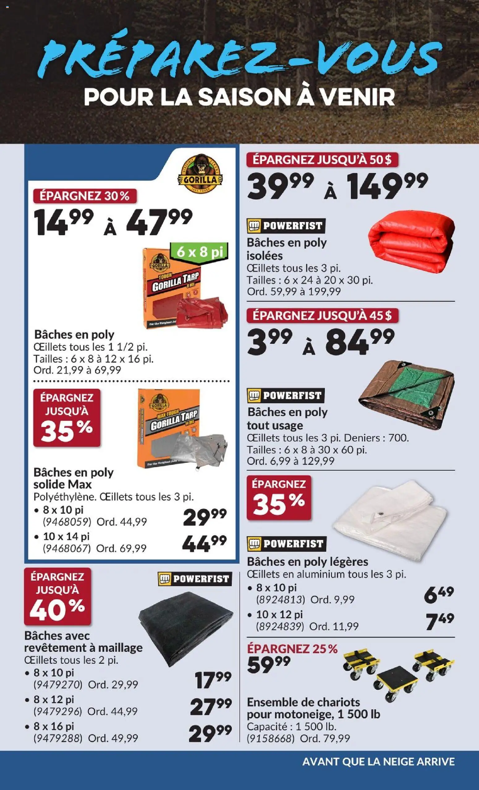 Princess Auto flyer valid from Oct 20, 2026 | Page: 9
