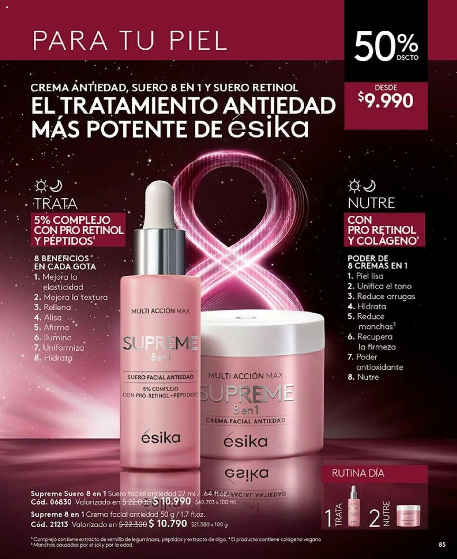 Catálogo Ésika Campaña 13 │ válido desde el 25.07.2026 | Página: 85 | Productos: Crema