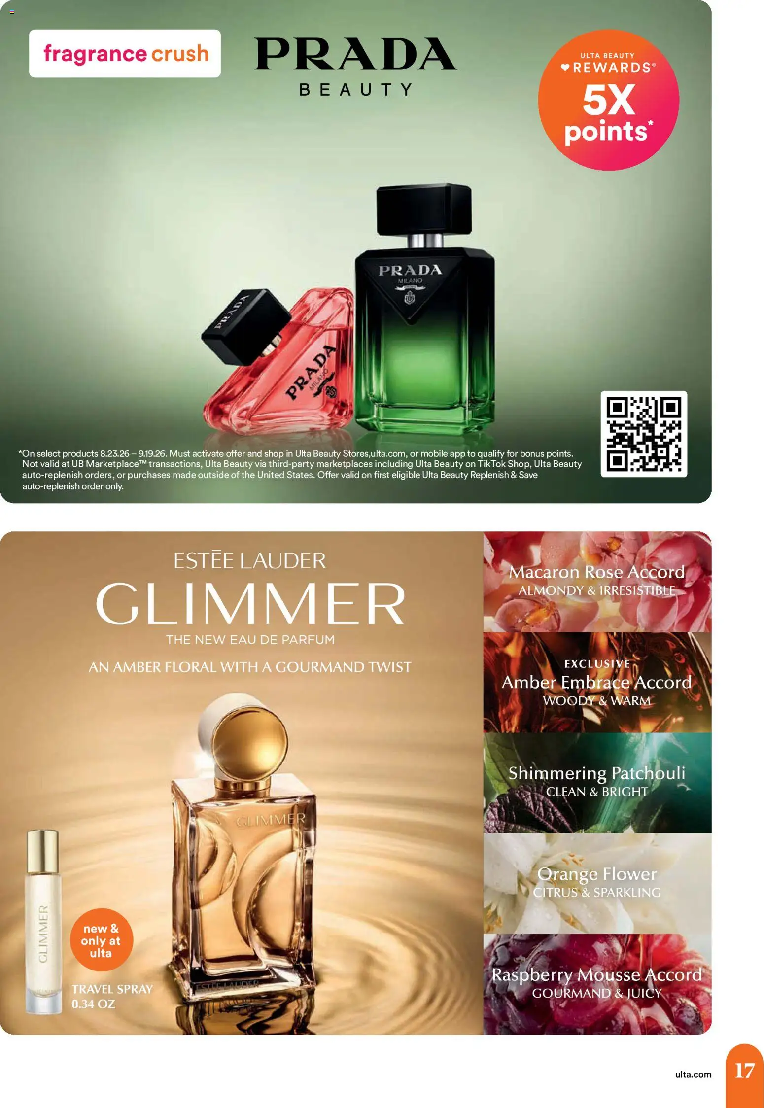 Ulta Beauty Weekly Ad - valid from 08/28/2026 | Page: 17 | Products: Fragrance, Raspberry