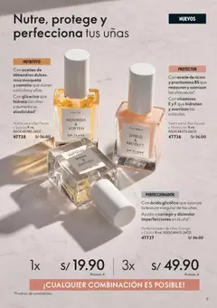 Vista previa de folleto Oriflame catálogo - Campaña 10 de la Oriflame válido desde 11/07/2026 | Página: 9 | Productos: Aceite, Almendras