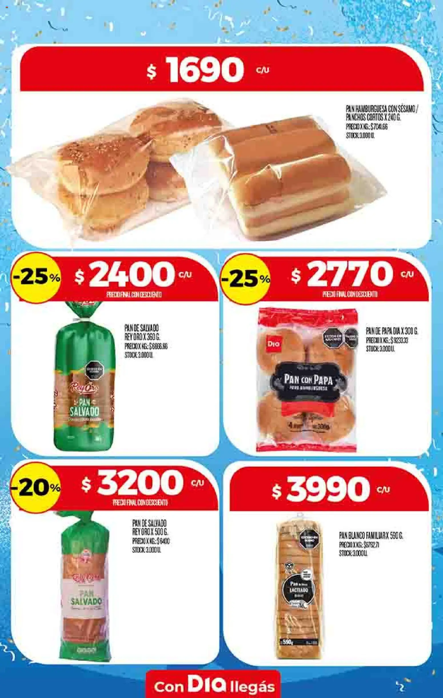 Supermercado DIA Ofertas │ válido desde el 10.06.2026 | Página: 13 | Productos: Papa, Pan