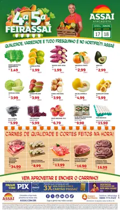 Assaí Atacadista ofertas - GO - Pré-Visualização do folheto da loja Assaí Atacadista, válido de 17.06.2026