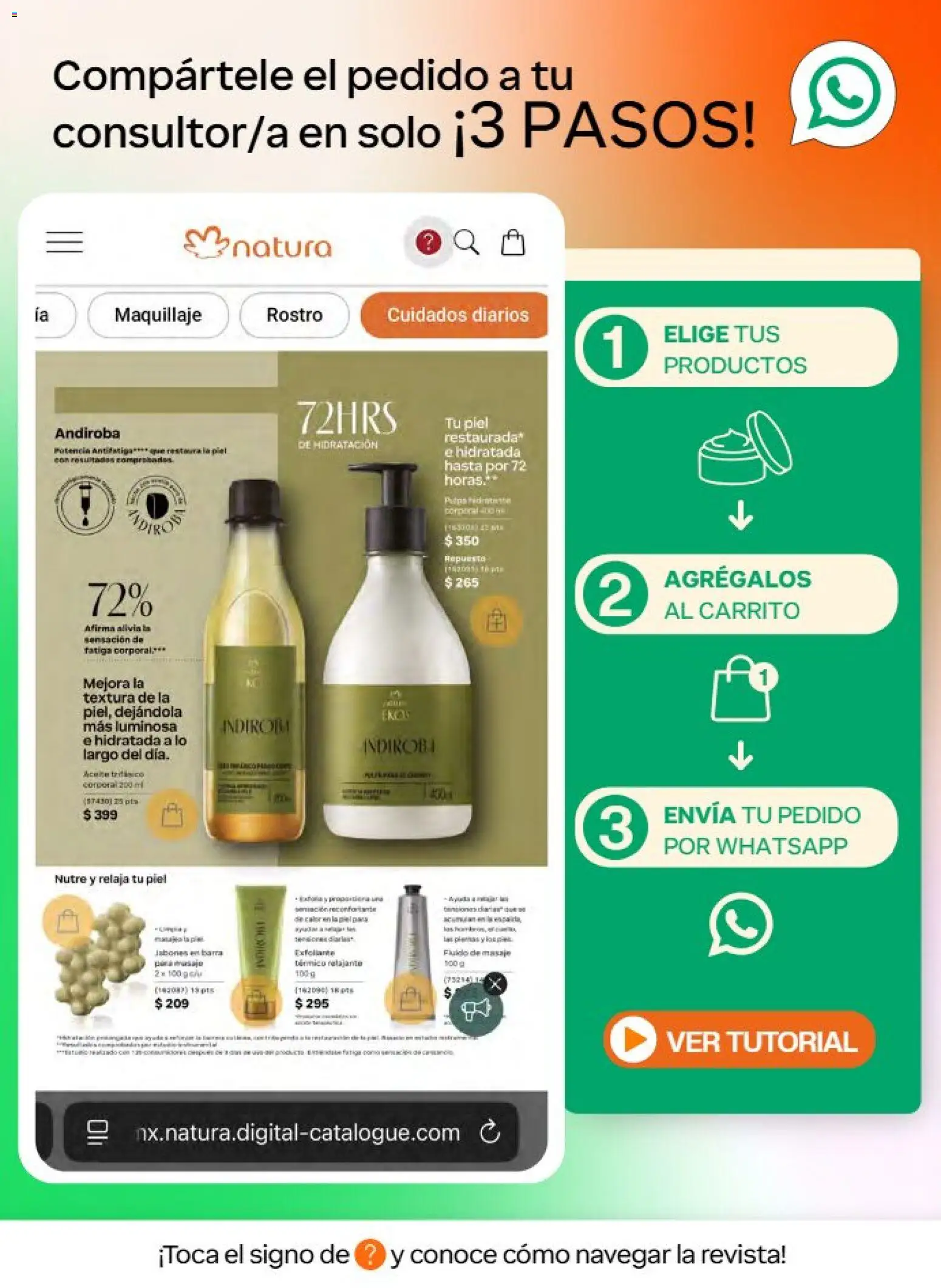 Nuevas ofertas de Natura válidas en toda la República Mexicana desde el 21/08/2026. ¡Encuentra las mejores ofertas en Natura campaña 13 2026! | Página: 2 | Productos: Exfoliante, Barra, Maquillaje, Revista