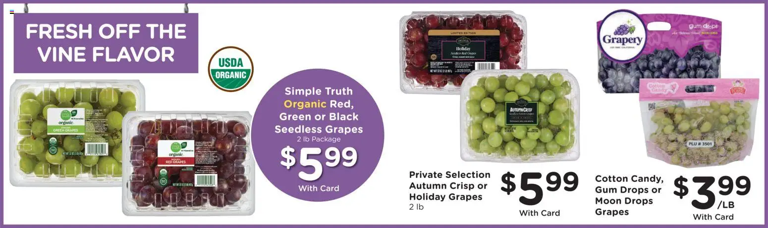 Dillons Weekly Ad - valid from 09/02/2026 | Page: 10 | Products: Grapes, Seedless grapes