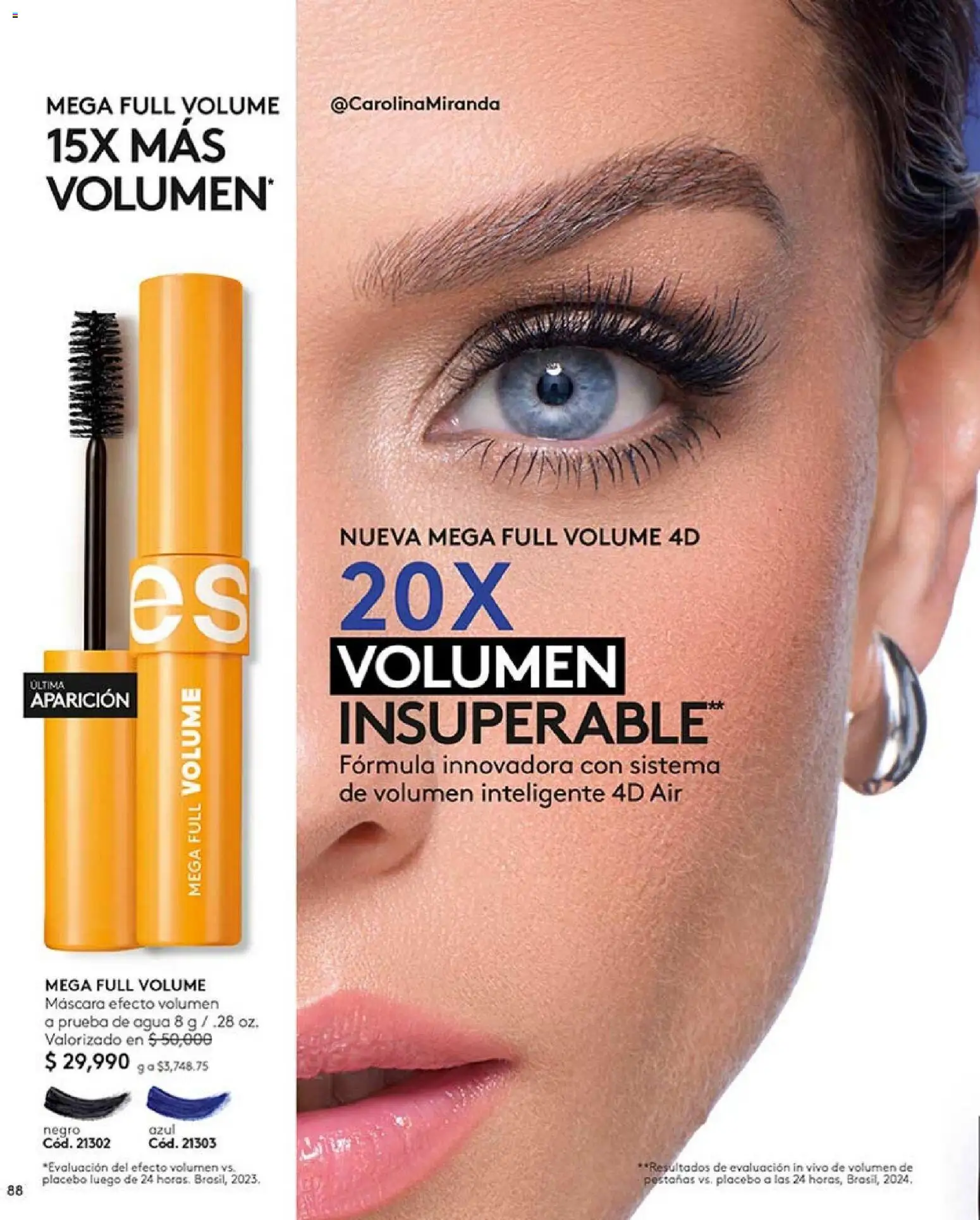 Ésika revista - valida desde el 04.05.2026 | Página: 90 | Productos: Agua, Máscara