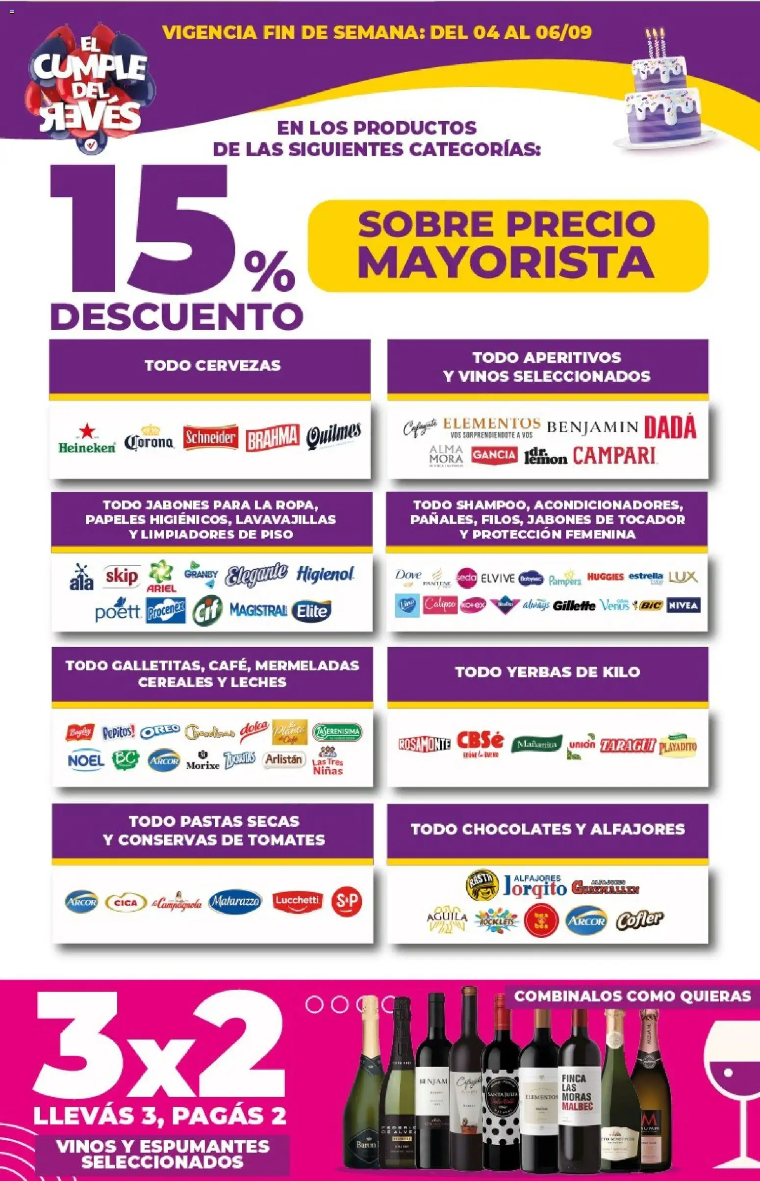 Vital - Ofertas fin │ válido desde el 04/09/2026 | Página: 3 | Productos: Lavavajillas, Heineken, Conservas, Tomates