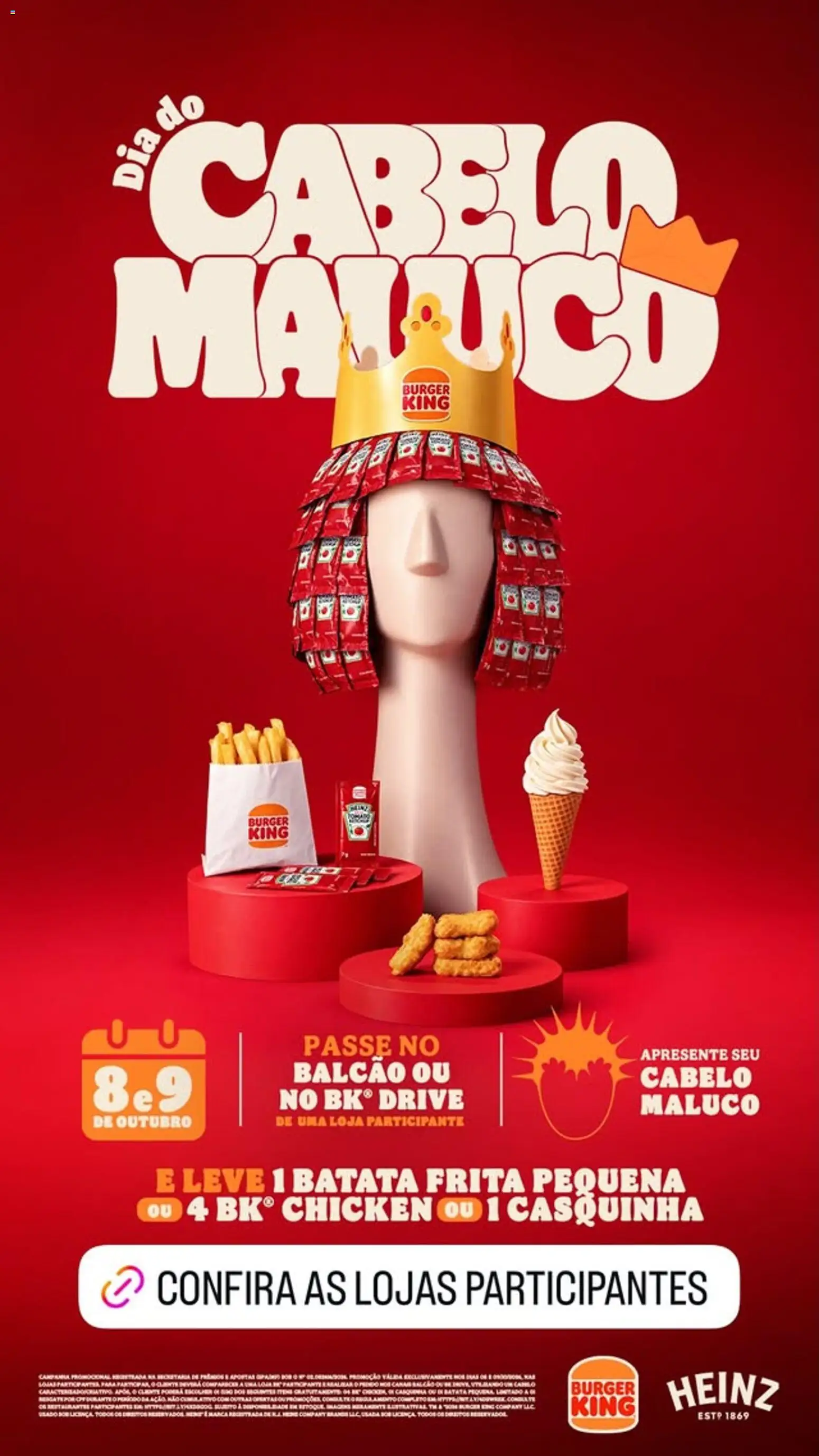 Burger King Folheto - válido de 08/10/2026 | Página: 1