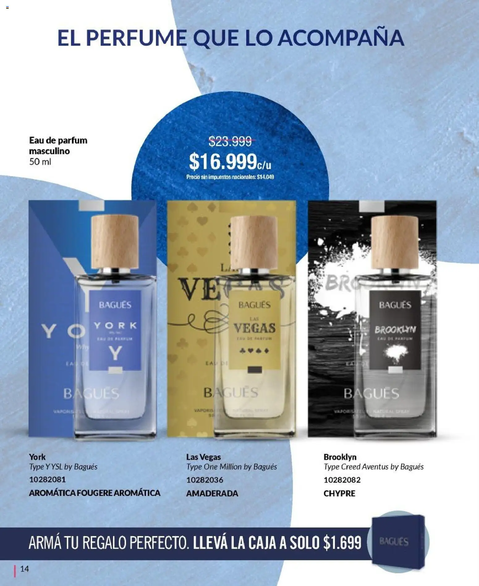 Bagués - Catálogo │ válido desde el 04.05.2026 | Página: 14 | Productos: Caja, Perfume