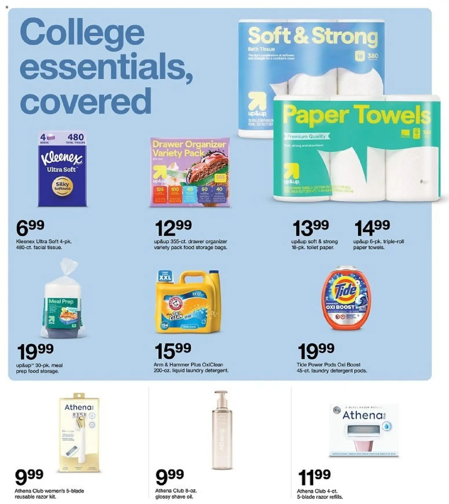Target Weekly Ad - valid from 07/12/2026 | Page: 25 | Products: Bath, Hammer, Oil, Detergent