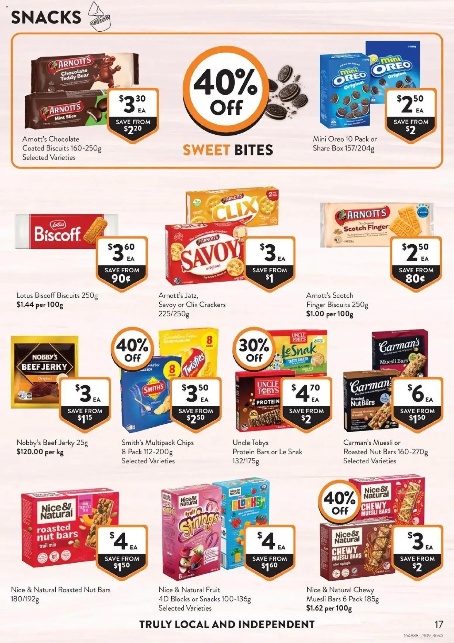 Foodworks catalogue Deer Park - 23/09/2026 > weekly / monthly specials | Page: 17 | Products: Beef, Biscuits, Scotch, Fruit