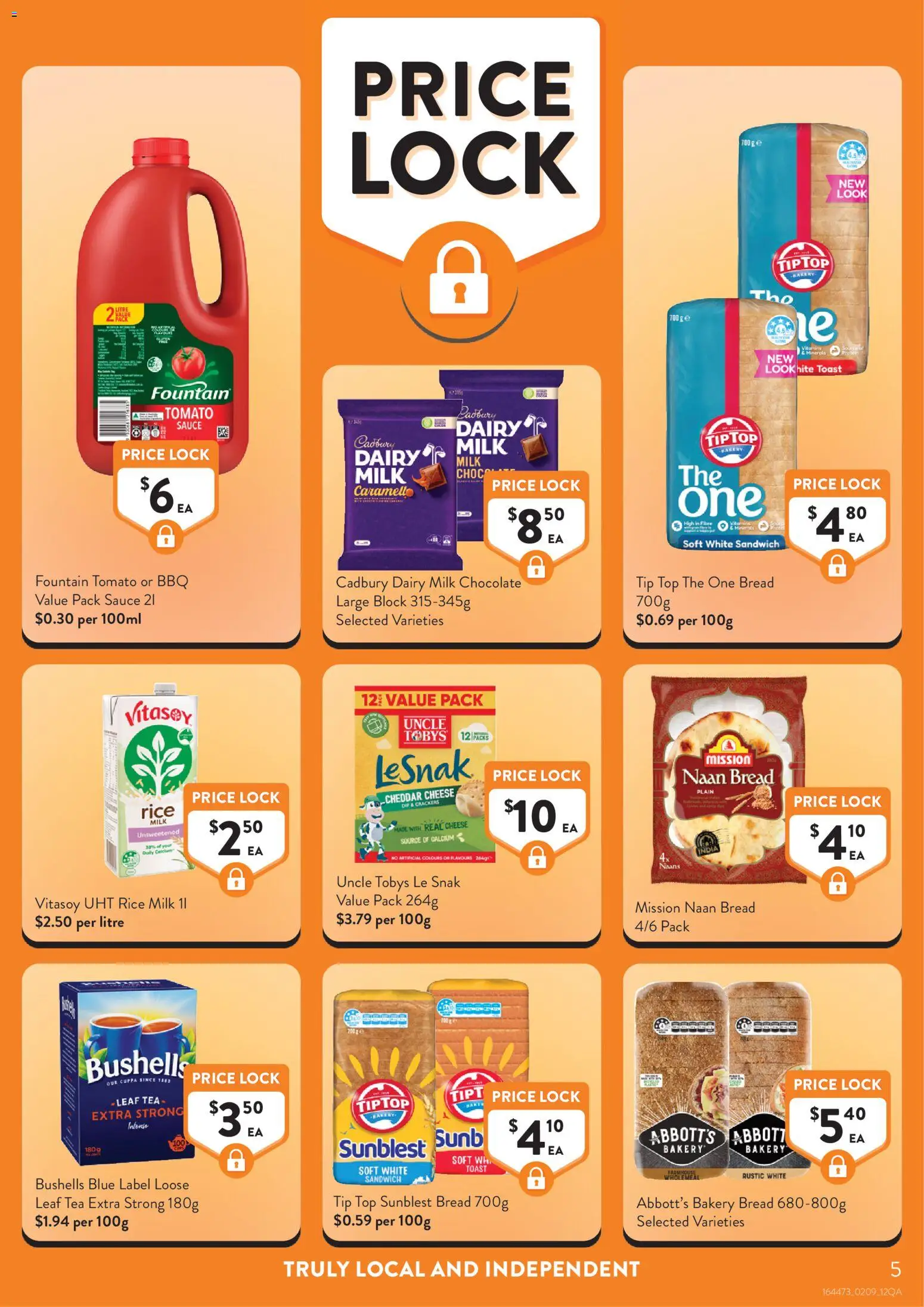Foodworks catalogue - valid from 02/09/2026 | Page: 5 | Products: Dairy, Cheese, Tea, Cheddar