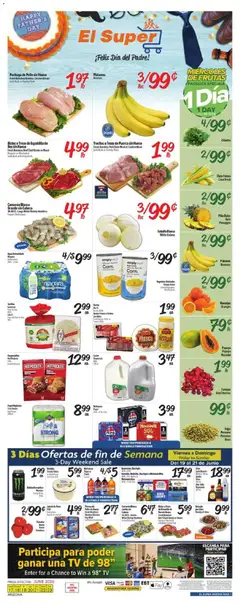Preview of El Super weekly ads valid from 17.06.2026
