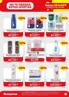 Vista previa Ferniplast catálogo válido desde el 03/09/2026 | Página: 7 | Productos: Tintura, Desodorante, Té, Crema