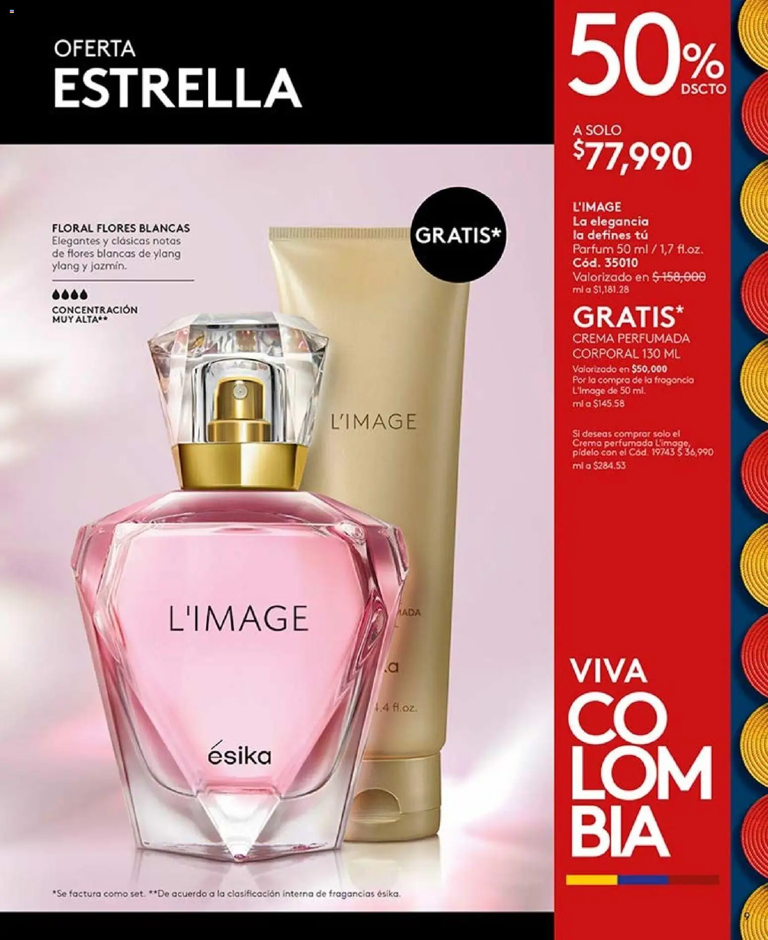 Ésika revista - valida desde el 17/08/2026 | Página: 9 | Productos: Crema, Flores, Fragancia