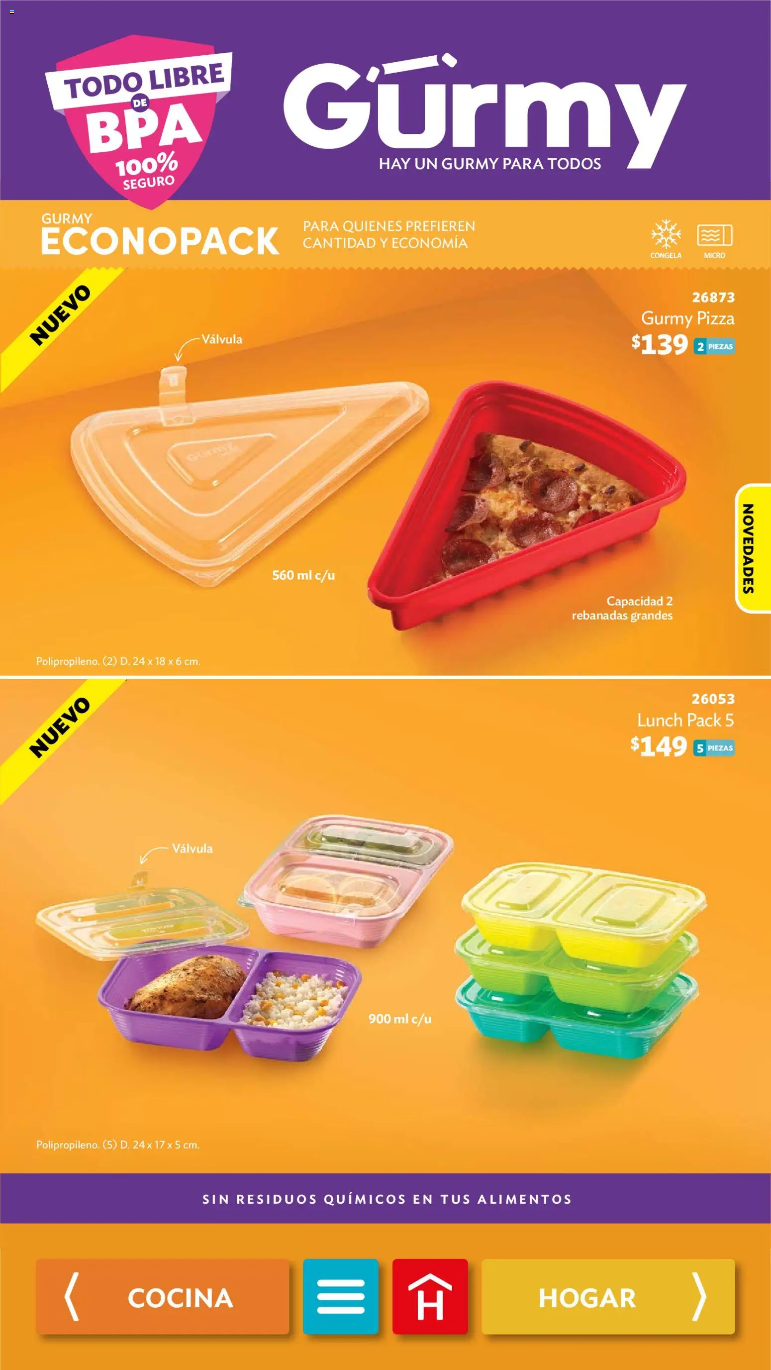 Nuevas ofertas de Betterware válidas en toda la República Mexicana desde el 01.06.2026. ¡Encuentra las mejores ofertas en Betterware campaña 6 2026! | Página: 45
