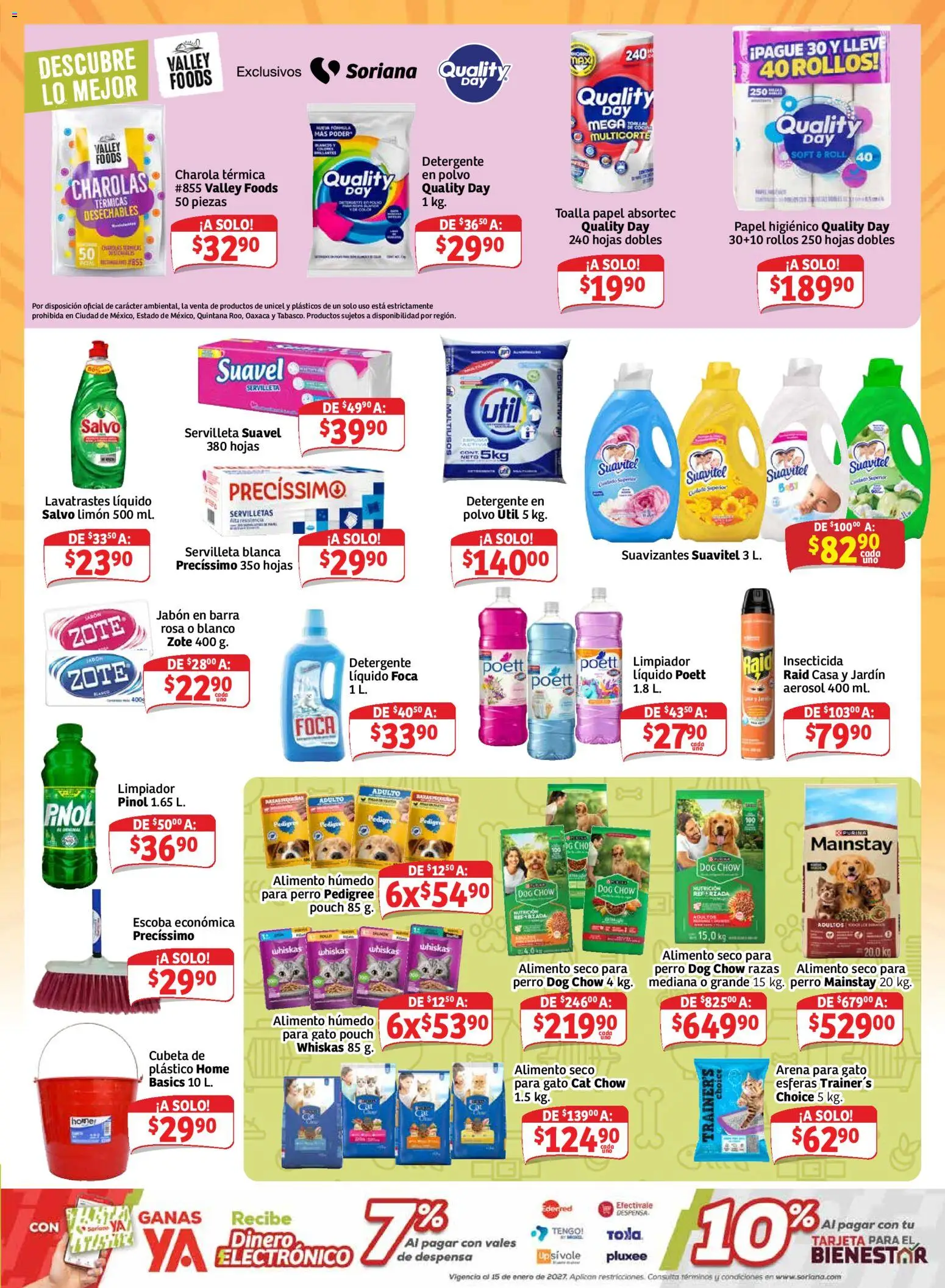 Nuevas ofertas de Soriana válidas en toda la República Mexicana desde el 28/08/2026. ¡Encuentra las mejores ofertas en Soriana Ahorro constante y sonante Soriana Mercado Nacional! | Página: 5