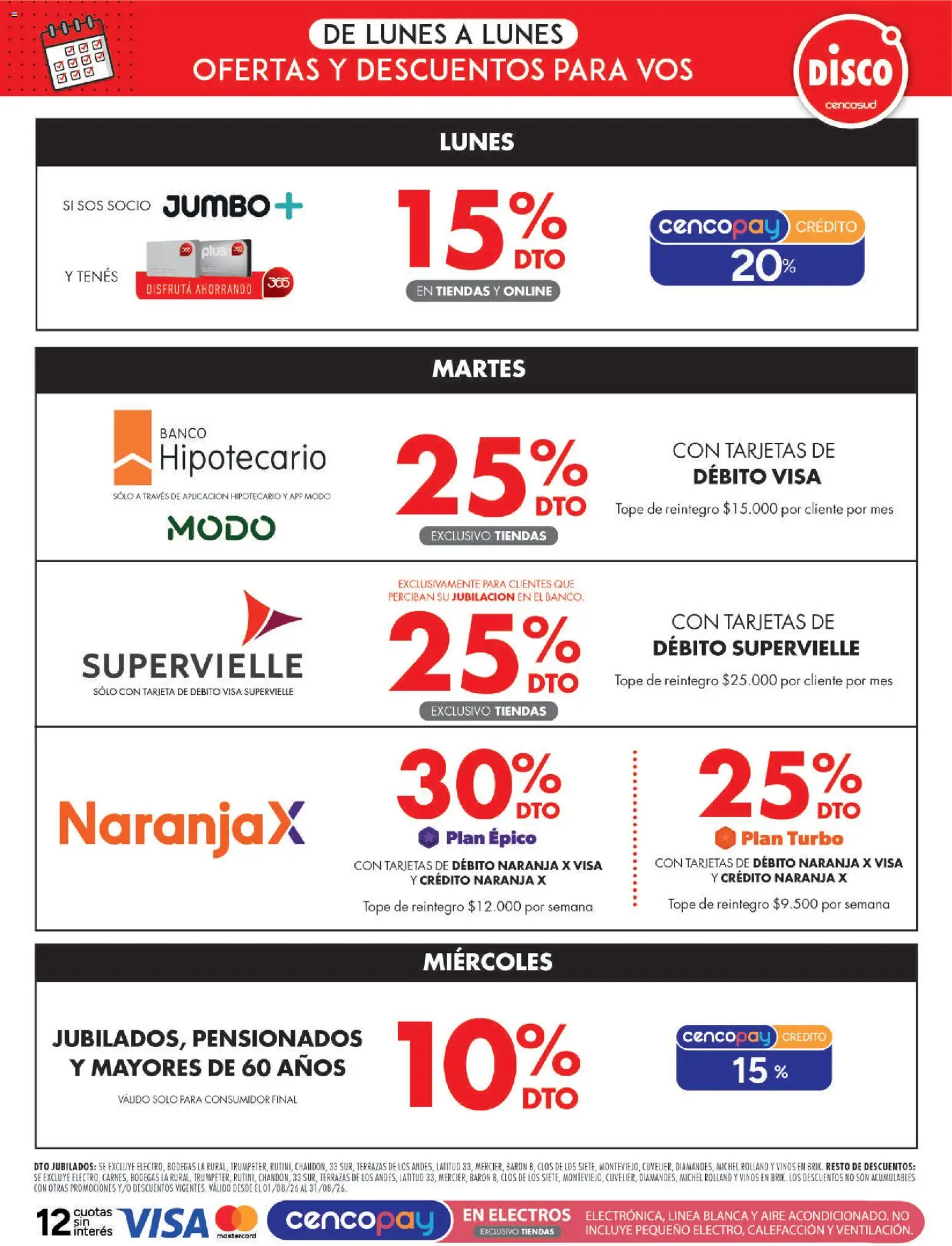 Disco - Ofertas Córdoba │ válido desde el 07/08/2026 | Página: 11 | Productos: Disco
