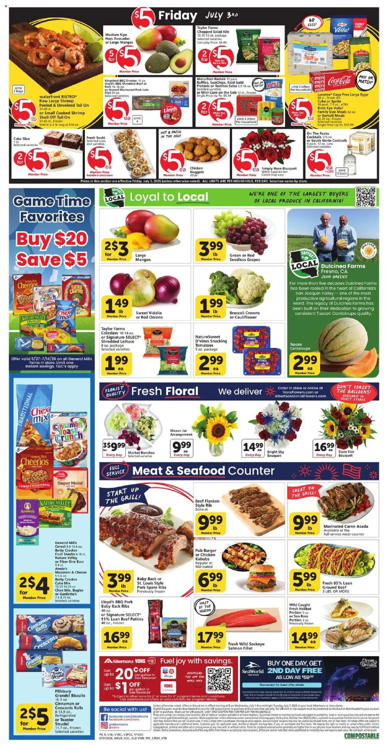 Vons Weekly Ad - valid from 07/01/2026 | Page: 5