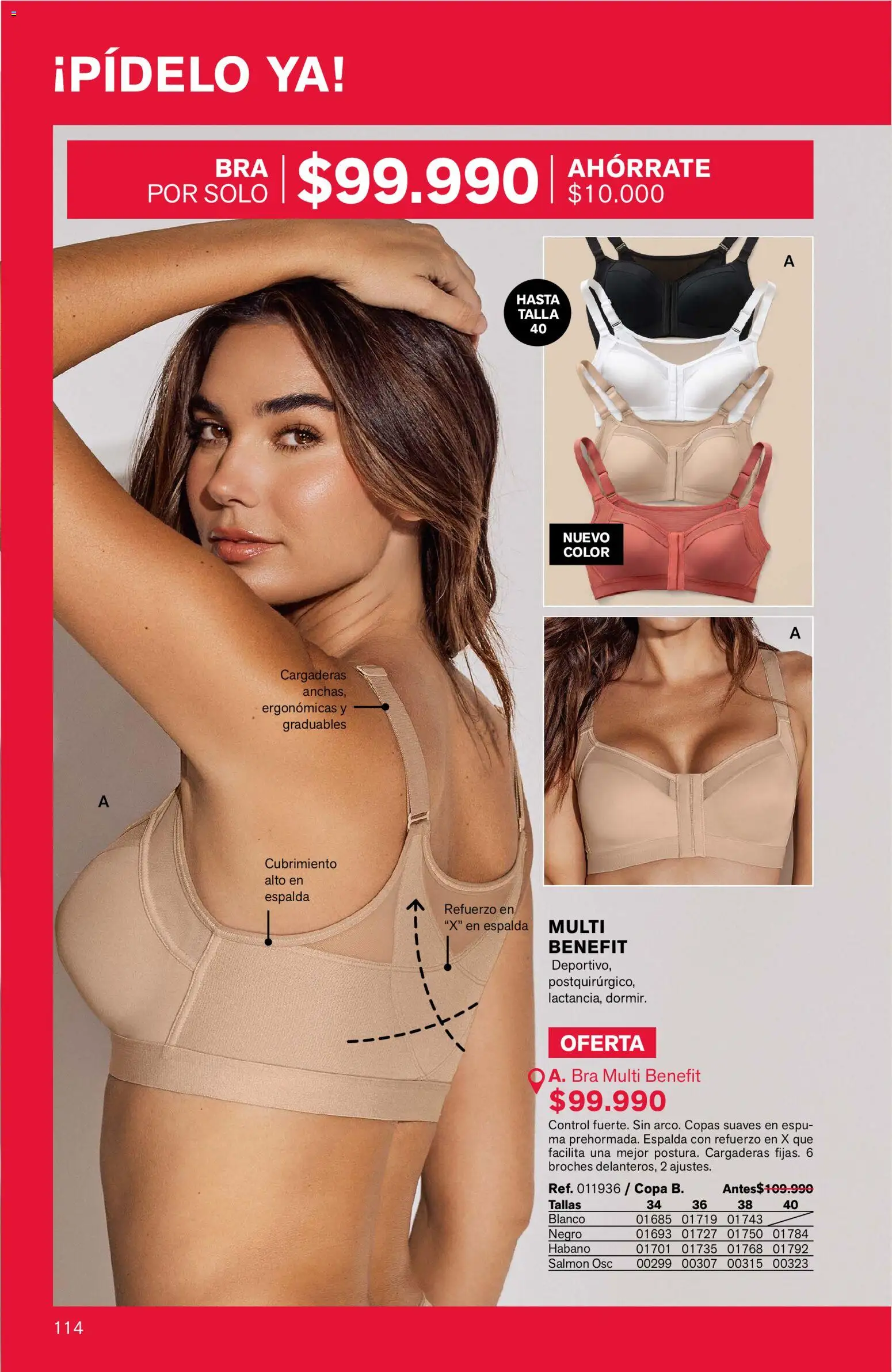 Leonisa revista - valida desde el 01/10/2026 | Página: 114 | Productos: Salmón