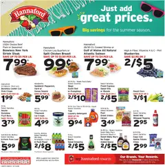 Preview of Hannaford weekly ads valid from 07/12/2026