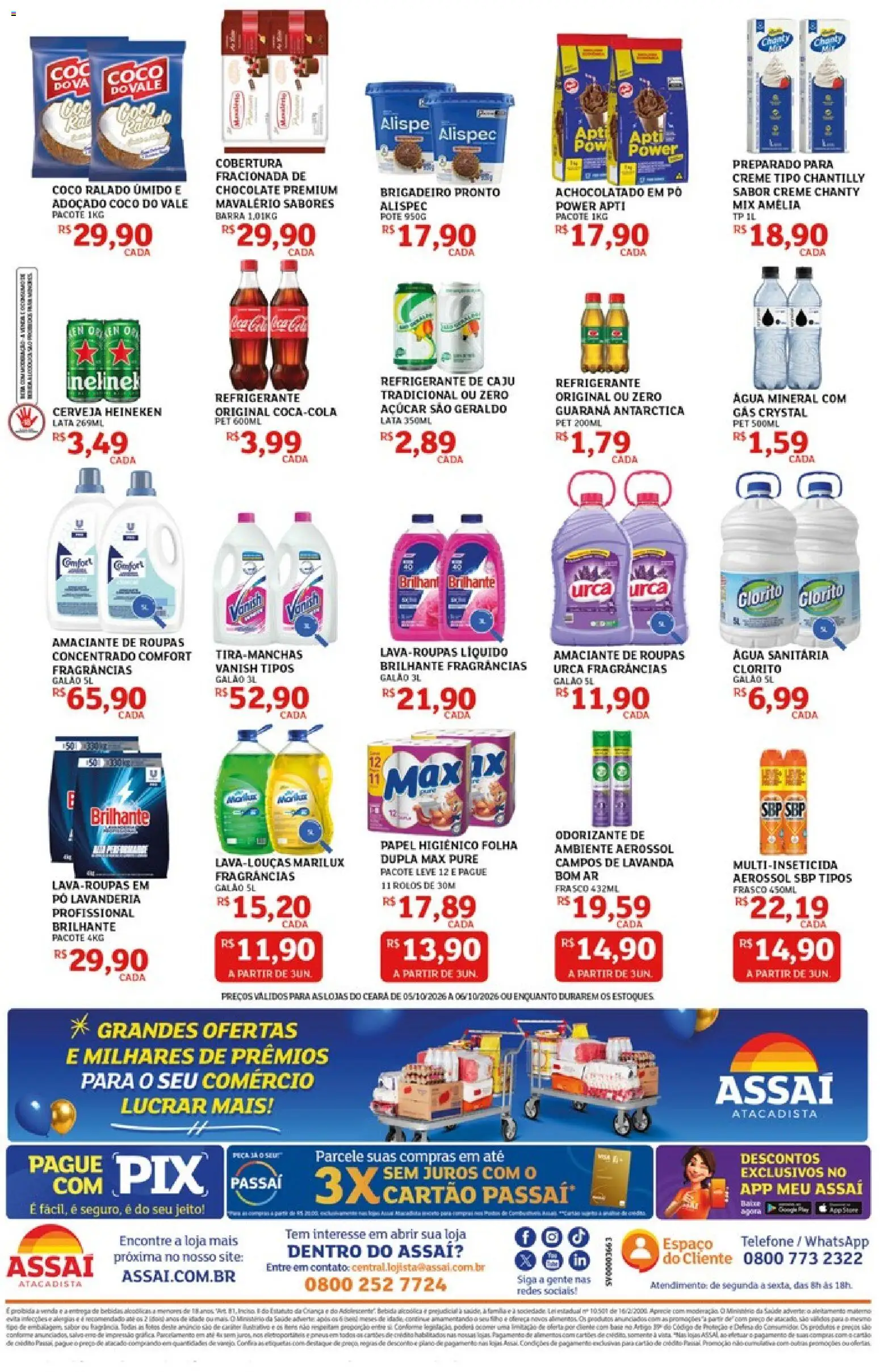 Assaí Atacadista Folheto - válido de 05/10/2026 | Página: 2