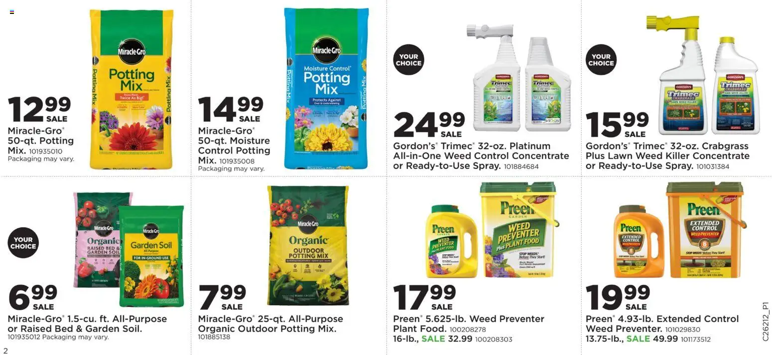 Mills Fleet Farm Lawn & Garden Event - valid from 18.05.2026 | Page: 2 | Products: Bed