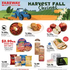 Preview of Fareway weekly ads valid from 10/05/2026