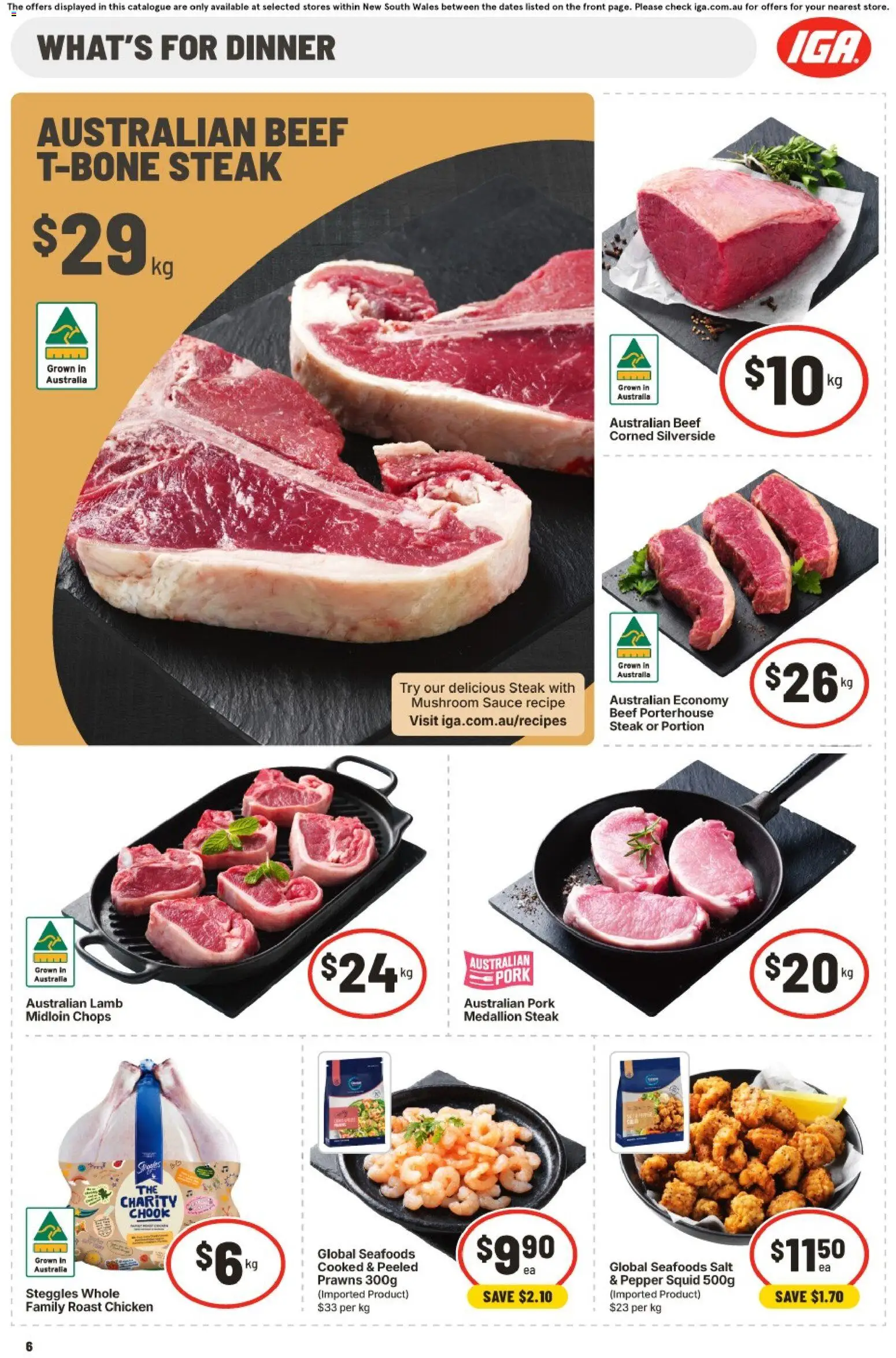 IGA catalogue - valid from 15/07/2026 | Page: 6 | Products: Oil, Chicken, Olive oil, Soup