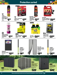 Preview of Bunnings catalogue - valid from 09/09/2026 | Page: 8 | Products: Door, Shed, Mouse, Multipurpose