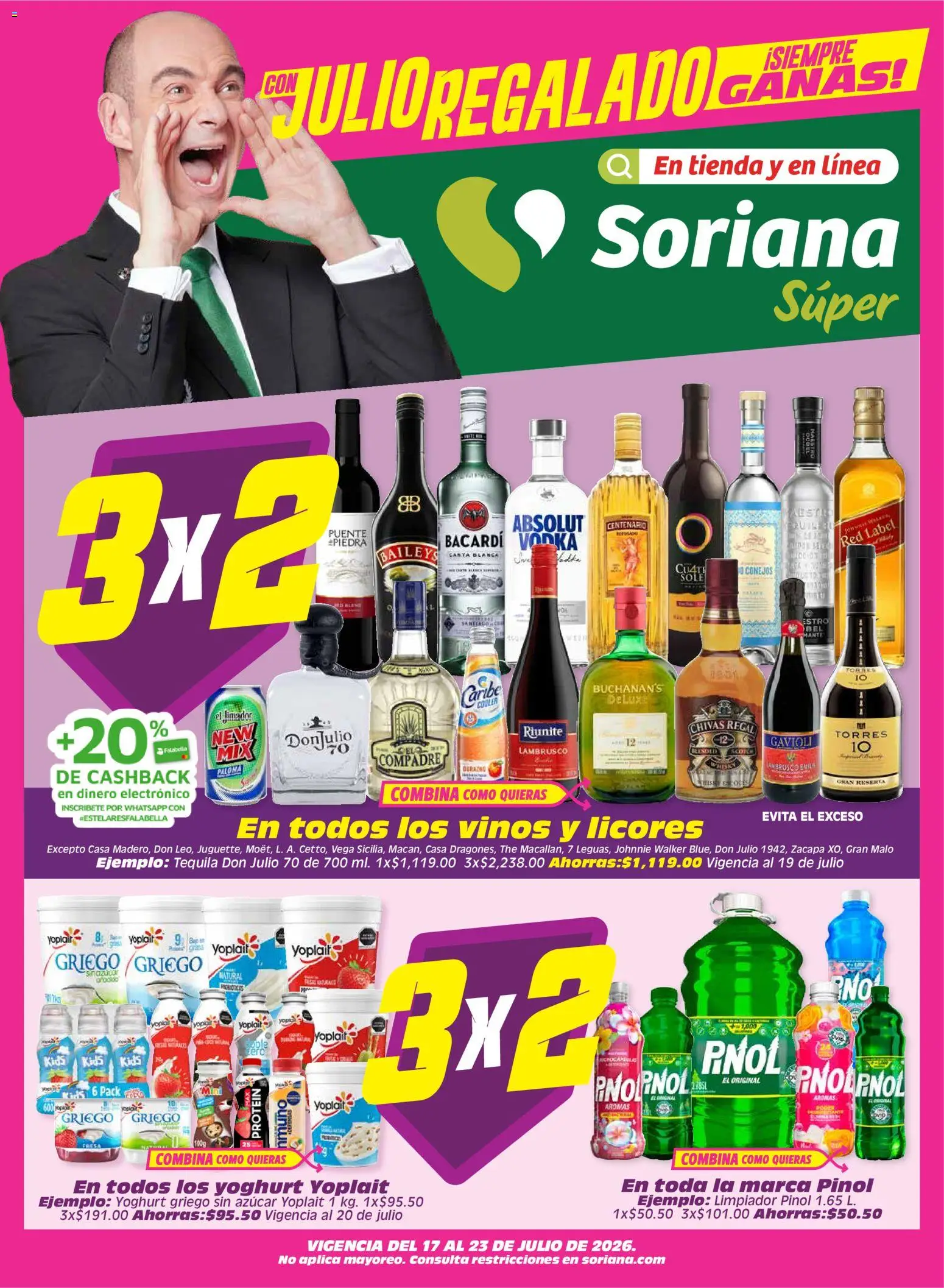 SORIANA ofertas hoy de 17/07/2026 catalogue cover