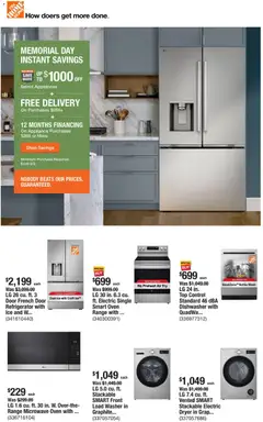 Preview of Home Depot weekly ads valid from 28.05.2026