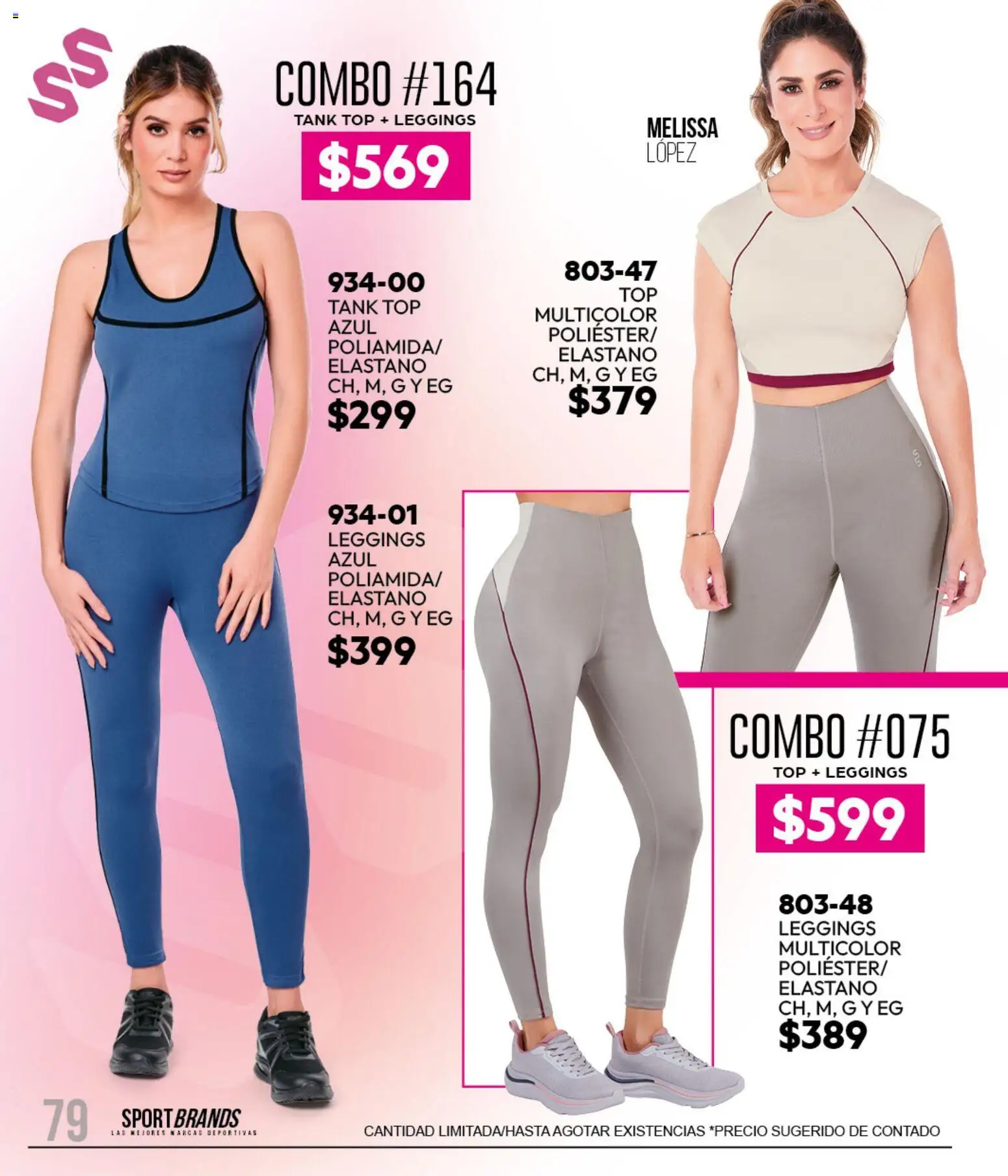 Nuevas ofertas de Cklass válidas en toda la República Mexicana desde el 11/09/2026. ¡Encuentra las mejores ofertas en Cklass catálogo Sportbrands Dama Invierno! | Página: 96 | Productos: Leggings, Top