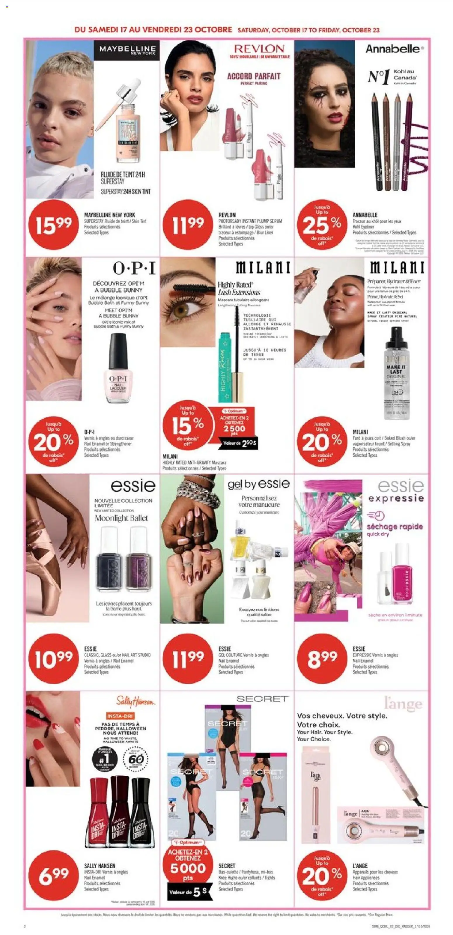 Pharmaprix flyer valid from Oct 17, 2026 | Page: 15