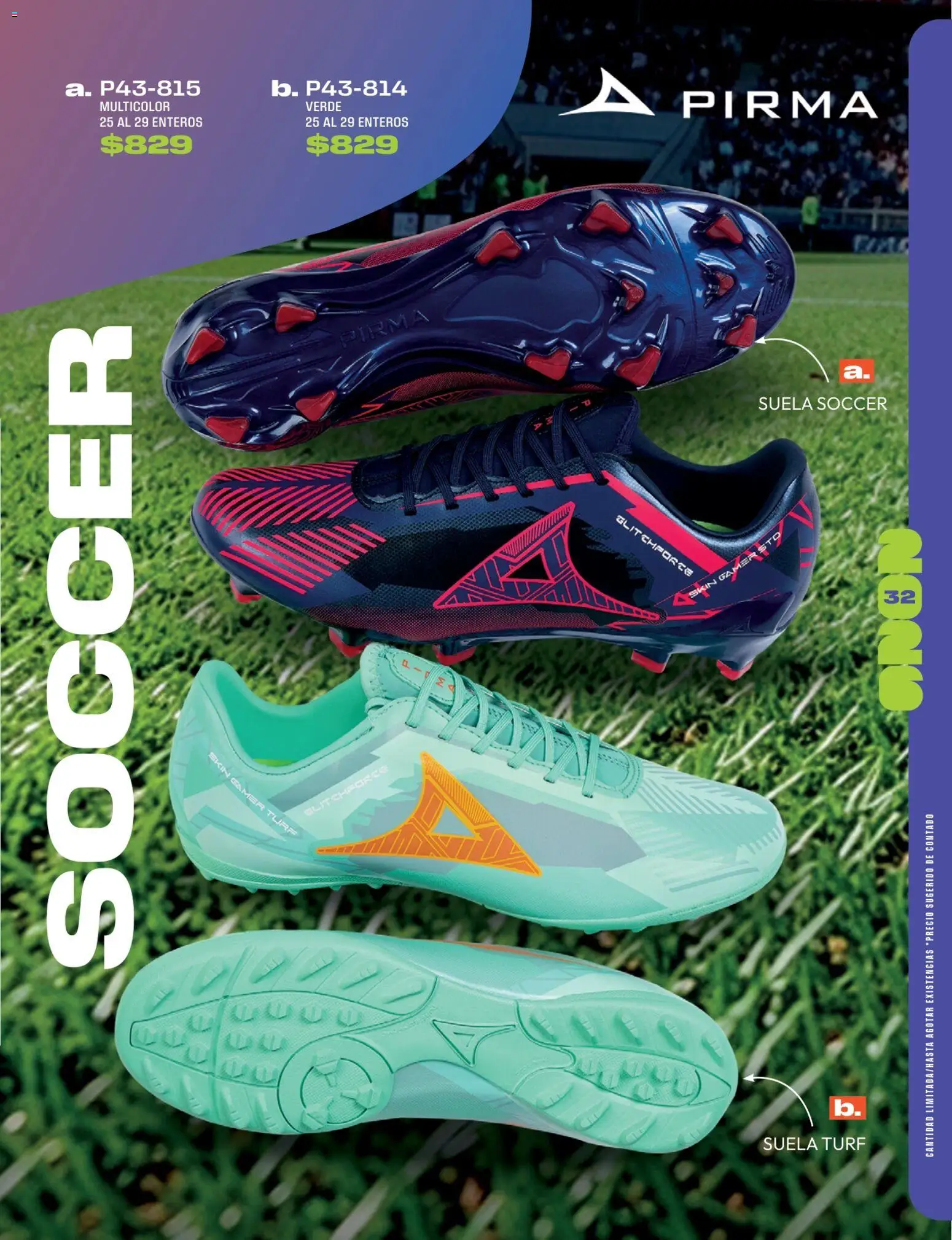 Nuevas ofertas de Cklass válidas en toda la República Mexicana desde el 15.05.2026. ¡Encuentra las mejores ofertas en Cklass catálogo Pasión futbolera! | Página: 33