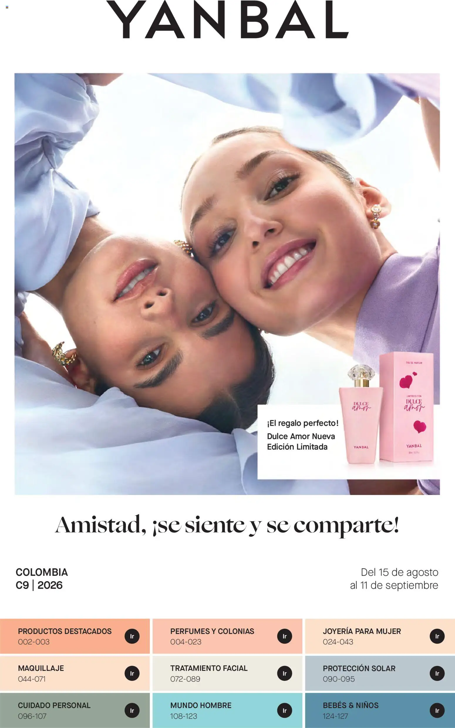 Yanbal revista - valida desde el 15/08/2026 | Página: 1 | Productos: Perfumes, Maquillaje