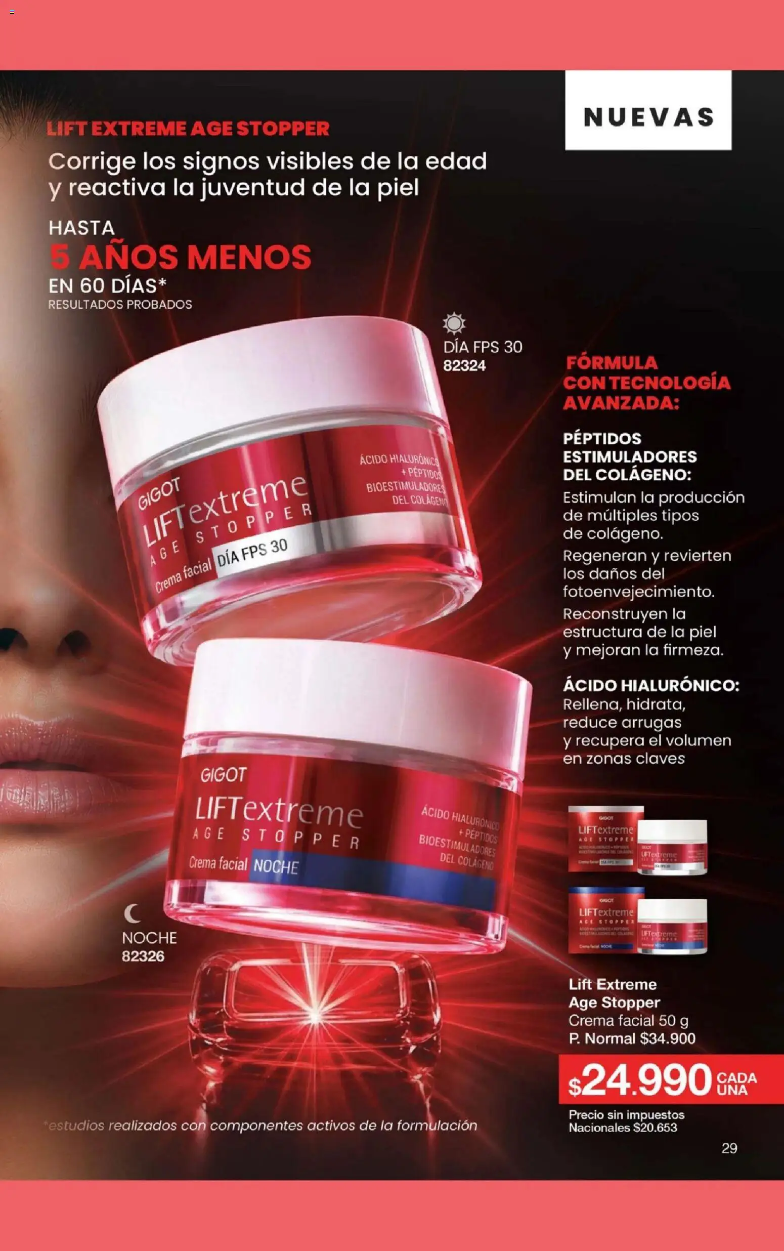 Gigot - CAMPAÑA 13 │ válido desde el 23/08/2026 | Página: 35 | Productos: Crema facial, Crema