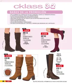 Vista previa de Cklass catálogo Remate Calzado 3X2, nuevo folleto de la tienda, válido en México a partir del 20.04.2026 | Página: 64 | Productos: Café, Gamuza, Cuna