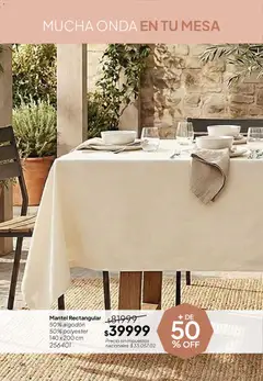 Vista previa Tupperware Folleto válido desde el 02.06.2026 | Página: 95 | Productos: Algodón, Mesa, Mantel