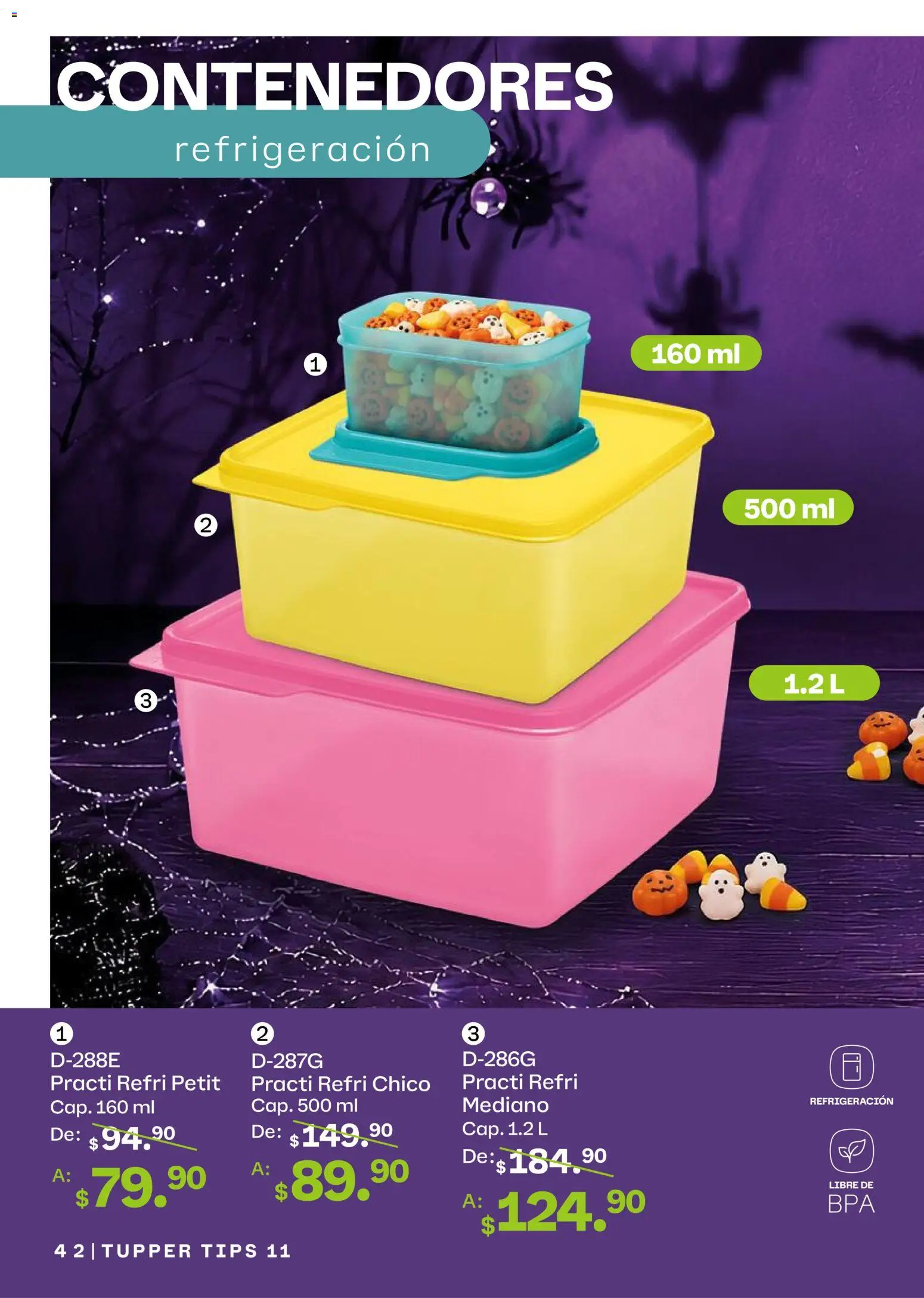 Nuevas ofertas de Tupperware válidas en toda la República Mexicana desde el 05/10/2026. ¡Encuentra las mejores ofertas en Tupperware catálogo! | Página: 42