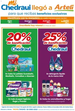 Vista previa de Arteli folleto MiChedraui, nuevo folleto de la tienda, válido en México a partir del 28/08/2026