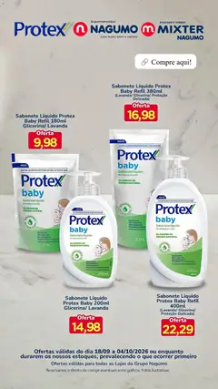 Nagumo ofertas Protex - Pré-Visualização do folheto da loja Nagumo, válido de 18/09/2026