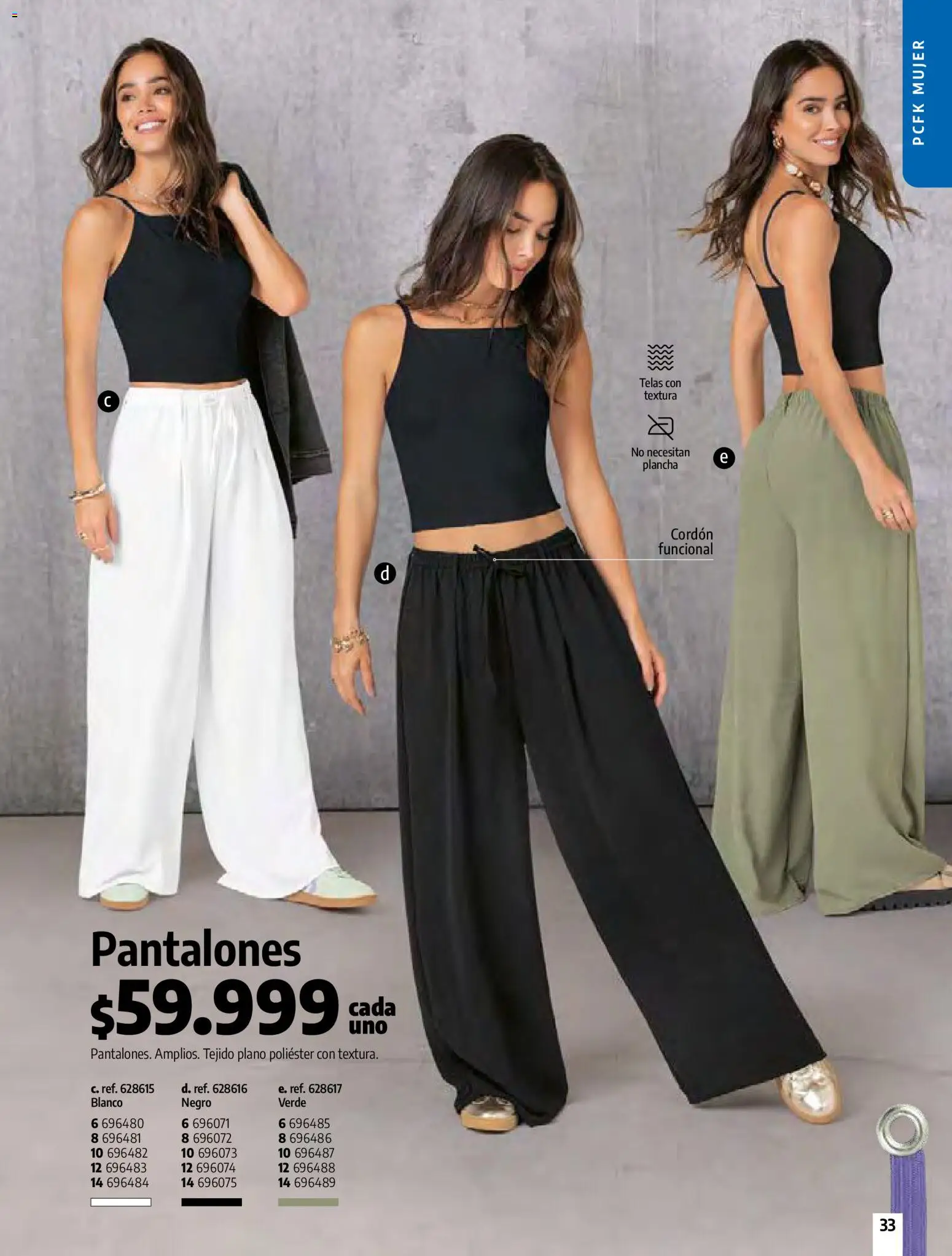 Pacifika revista - valida desde el 01.03.2026 | Página: 35 | Productos: Plancha, Pantalones