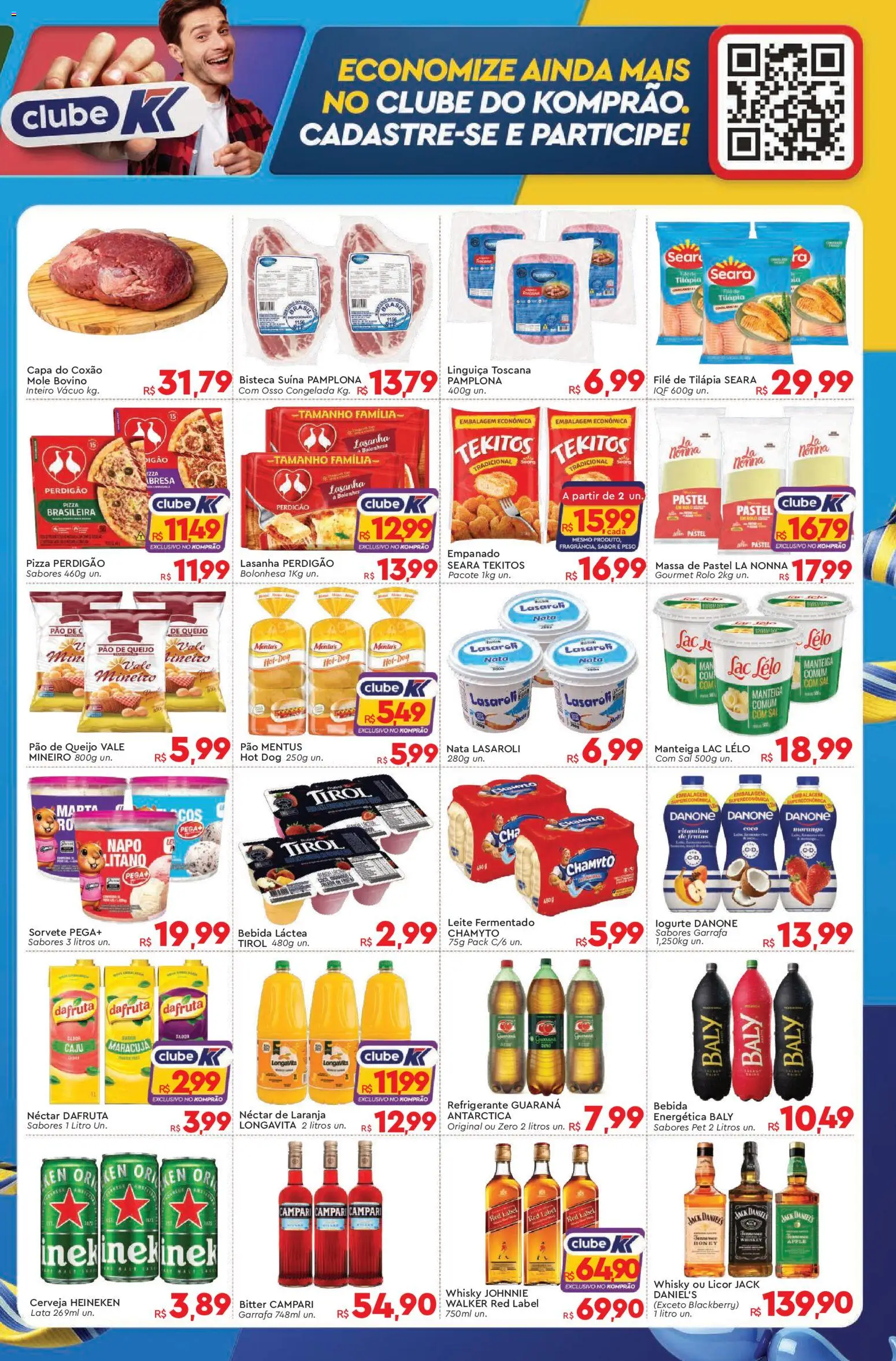 Komprao Atacadista Folheto - válido de 07/08/2026 | Página: 3 | Produtos: Frutas, Guaraná, Rolo, Lasanha